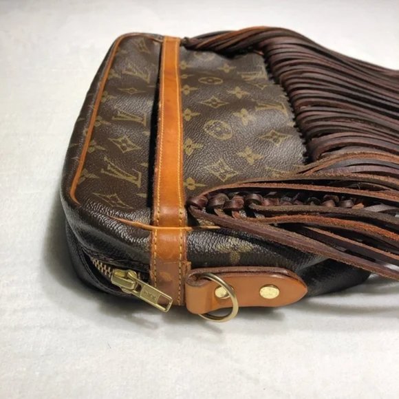 Louis Vuitton Vintage Compiegne 28 Revamped by Vintage Boho Bags Riviera… - Picture 9 of 14